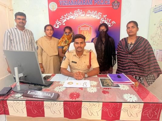 భీమాళి చోరీ కేసును ఛేదించిన ఎల్.కోట పోలీసులు