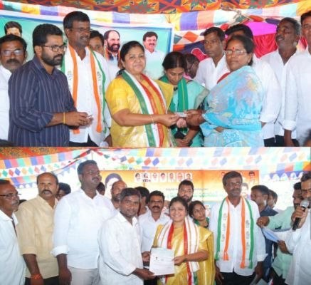 కాంగ్రెస్ పథకాలతో గ్రామాల్లో పండుగ వాతావరణం 