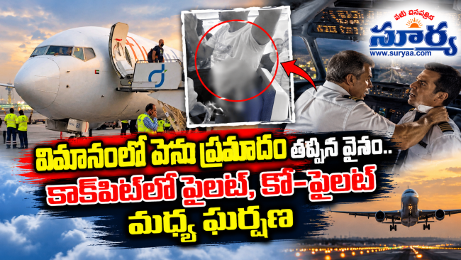 విమానంలో పెను ప్రమాదం తప్పిన వైనం.. కాక్‌పిట్‌లో పైలట్, కో-పైలట్ మధ్య ఘర్షణ