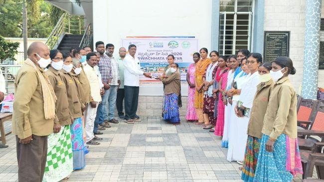 జీపీ సిబ్బంది బాగుంటేనే ఊరు బాగుంటుంది … వెలిచాల సర్పంచ్ వీర్ల నర్సింగారావు 