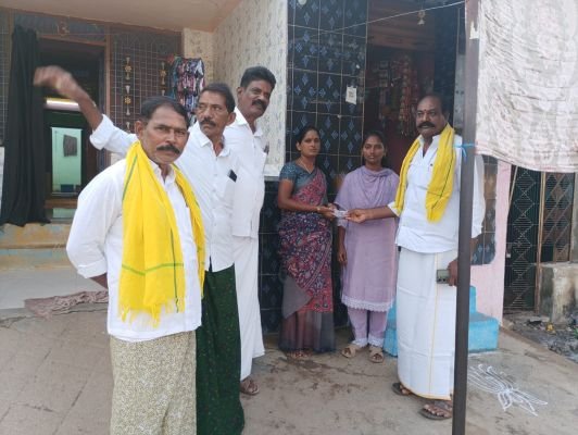 ఎన్టీఆర్ భరోసా పింఛన్ల పంపిణీ