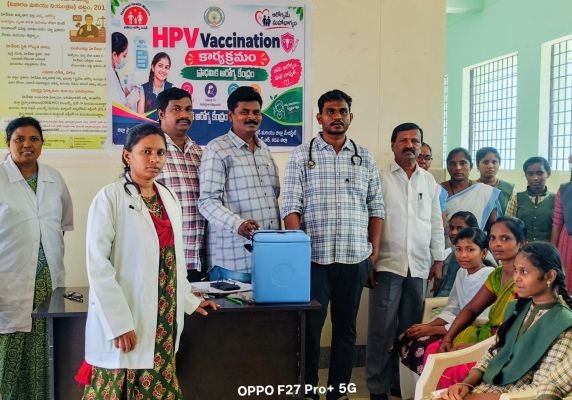 హెచ్ పి వి వ్యాక్సిన్ తో క్యాన్సర్ కు అడ్డుకట్ట.