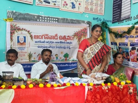ఘనంగా అంగన్వాడీ ఉత్సవం