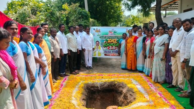 వత్సవాయి మండలంలో రూ.1.41 కోట్ల అభివృద్ధి పనులకు శంకుస్థాపన