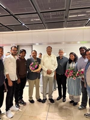 బెర్లిన్‌లో..... తెలంగాణ లేజిస్లేచర్ ప్రతినిధులకు ఘన స్వాగతం...