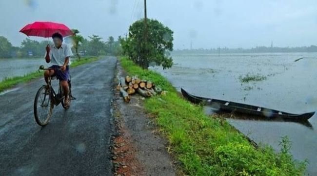 కేరళలో వర్షాలొచ్చి ఎండ వేడిమి నుంచి ఉపశమనం 