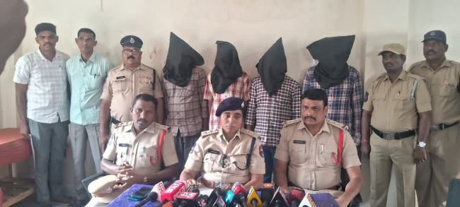 పథకం ప్రకారమే యువకుని హత్య  - నలుగురి అరెస్టు
