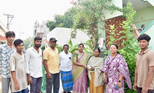 ప్రతి నెల మొదటి రోజే అవ్వాతాతల ఇంటి వద్దకు పింఛన్  విజయలక్ష్మీ గునుకుల-జనసేన