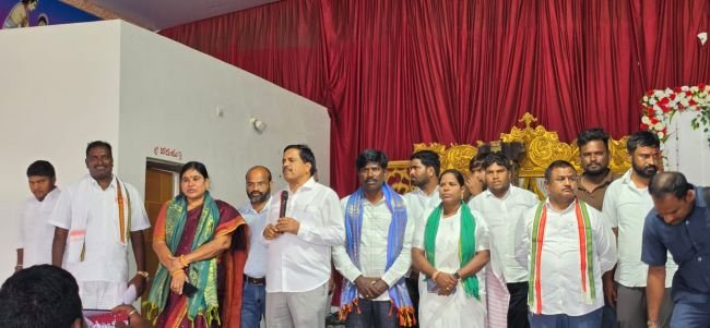 ఫ్రెషర్స్ డే వేడుకల్లో ఎమ్మెల్యే....