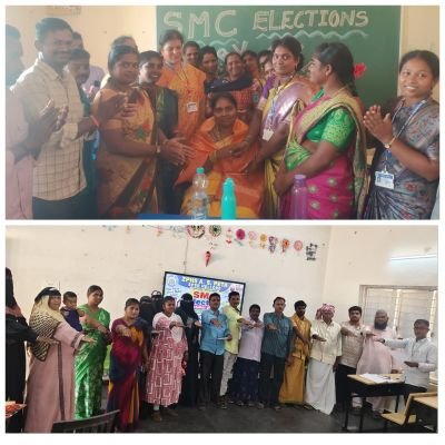ప్రశాంతంగా పాఠశాల యాజమాన్య కమిటీ  ఎన్నికలు