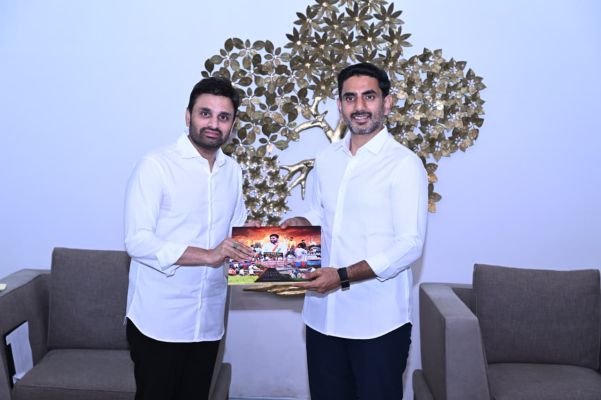 ‎మంత్రి నారా లోకేష్ తో ఎంపీ పుట్టా మహేష్ కుమార్ భేటీ
