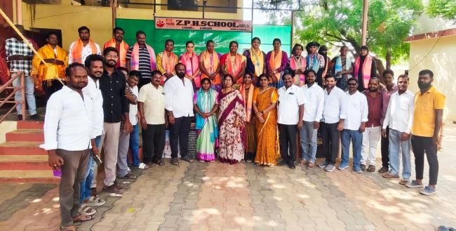 ఎస్ ఎమ్ సి కమిటీలను సత్కరించిన టీడీపి నేతలు