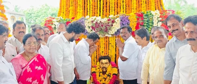 మాజీ లోక్‌సభ స్పీకర్ బాలయోగి ఆశయ సాధనకు పునరంకితం అవుదాం..: ఎమ్మెల్యే అయితాబత్తుల ఆనందరావు..