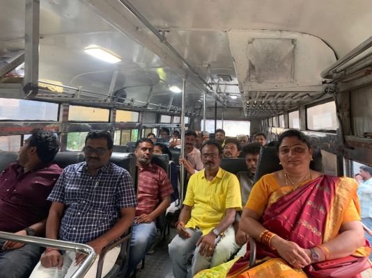 చమర్తి ఆధ్వర్యంలో మదనపల్లికి తరలి వెళ్లిన తెలుగు రాజంపేట తమ్ముళ్లు, రైతులు
