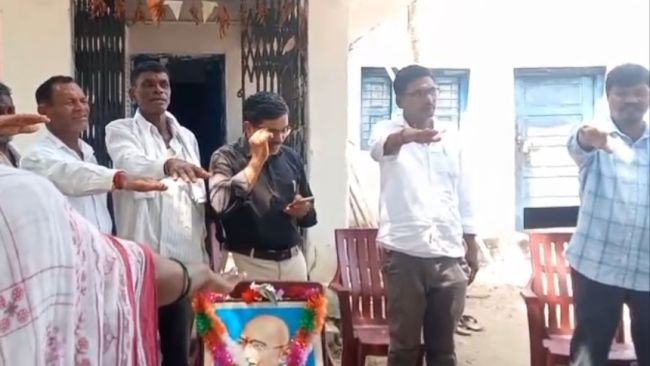 సలుగుపల్లి లో ఘనంగా గాంధీ జయంతి వేడుకలు: