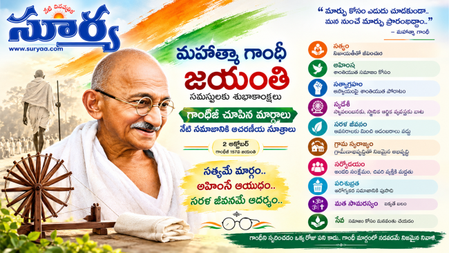గాంధీజీ చూపిన మార్గాలు