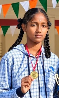 రాష్ట్రస్థాయి కబడ్డీ పోటీలకు మునుగోడు బీసీ బాలికల గురుకుల విద్యార్థిని వైష్ణవి ఎంపిక
