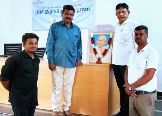 యస్.వి. కళాశాలలో ఘనంగా గాంధీ జయంతి
