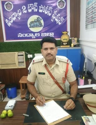 రెండవ పట్టణ సీఐగా సుధాకర్ రెడ్డి బాధ్యతల స్వీకరణ