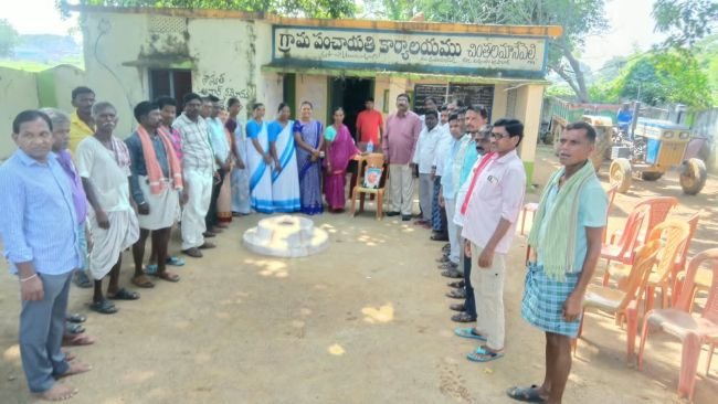 చింతలమానేపల్లి గ్రామ పంచాయతీలో ఘనంగా గాంధీ జయంతి వేడుకలు