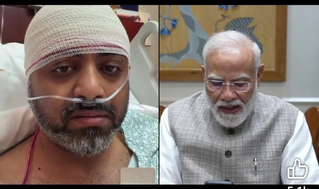 కెప్టెన్ స్మిత్ మచ్ఛర్‌కు ప్రధాని మోదీ వీడియో కాల్ ..వందలాది ప్రాణాలు కాపాడిన ధైర్యానికి ప్రశంసలు..