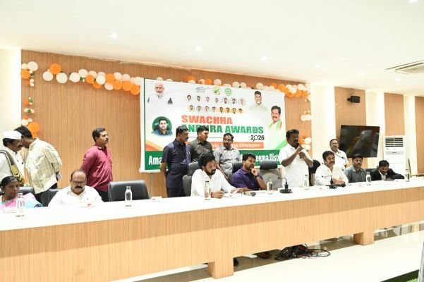 వచ్చే ఏడాది స్వచ్ఛతలో రాష్ట్రంలోనే అగ్రస్థానమే లక్ష్యం..ఎంపీ గంటి హరీష్ మాధుర్ బాలయోగి,...
