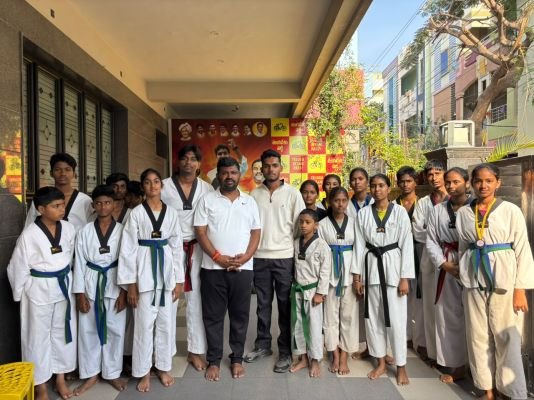 మదనపల్లె జెపి తైక్వాండో విద్యార్థులకు పతకాల పంట
