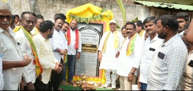 గ్రామీణ రహదారుల అభివృద్ధికి రూ. 4.52 కోట్లు కేటాయింపు: ఎమ్మెల్యే 