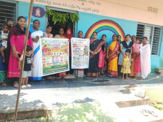 ఘనంగా అంగన్వాడీ ఉత్సవాలు