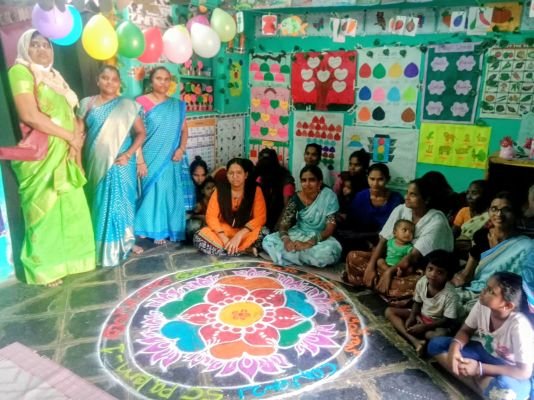 గిద్దలూరు మండలంలో అంగన్వాడి వారోత్సవాలు
