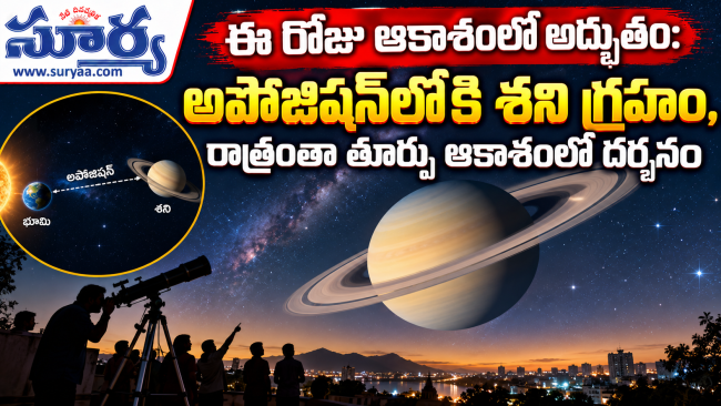 ఈ రోజు ఆకాశంలో అద్భుతం..