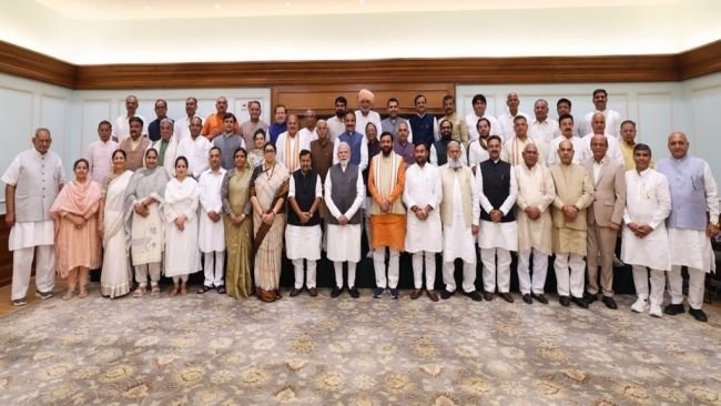 న్యూఢిల్లీలో ప్రధాని మోడీతో భేటీ అయిన హర్యానా బీజేపీ ఎమ్మెల్యేలు