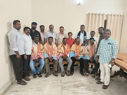 మాదిగ ఉద్యోగుల సమాఖ్య నూతన కమిటీకి ఘన సత్కారం