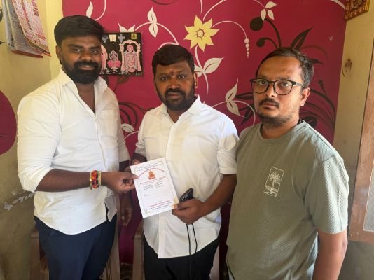 ఓం శక్తి అమ్మవారి విగ్రహ ప్రతిష్టకు విచ్చేయండి