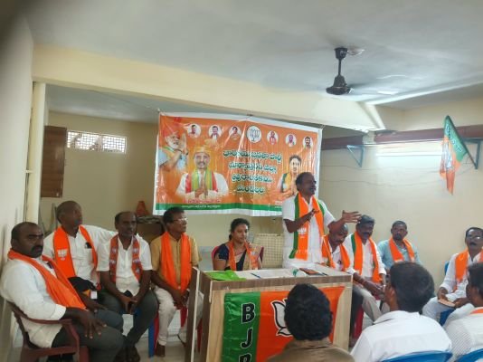బిజెపి మండల నూతన కార్యవర్గ సభ్యుల ఎంపిక ఎకగ్రీవం