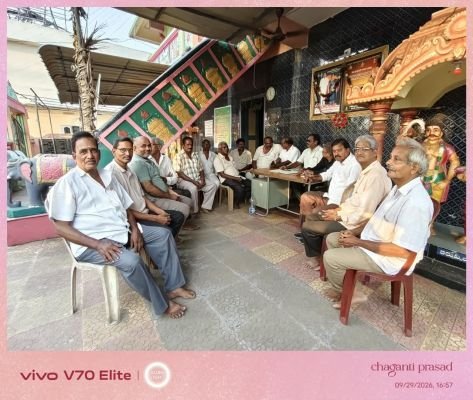 అమలాపురం అయ్యప్ప స్వామి ఆలయంలో 72 రోజుల పాటు ఉచిత బిక్ష: 16న మహాకుంభాభిషేకం