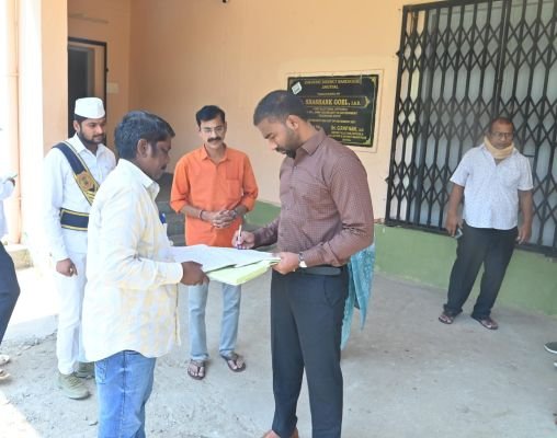 భద్రత ఏర్పాట్లు, సిసి కెమెరాల పనితీరులను పరిశీలించిన జిల్లా కలెక్టర్ 