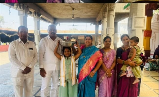 సిద్ధి వినాయకుడి సన్నిధిలో జాన్వీక పుట్టినరోజు వేడుకలు ఘనంగా