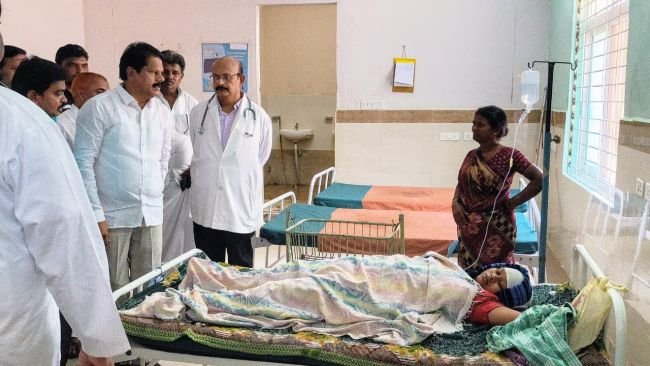 సేవా సంకల్పంతో మెగా హెల్త్ క్యాంప్
