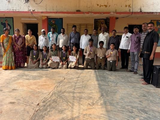 రాష్ట్రస్థాయి పోటీలకు చందలూరు విద్యార్థులు .