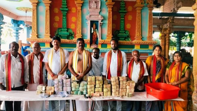 శ్రీకొండలమ్మ ఆలయ హుండీ ఆదాయం 27 లక్షల 82 వేలు