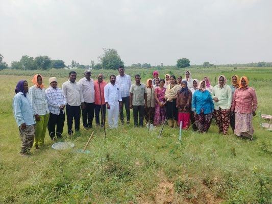 జలసిరితో భూగర్భ జలాల పెంపు:వెంకటేష్ గౌడ్ 