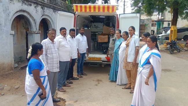 ప్రజల ఆరోగ్య సంక్షేమం కోసం కుంటిమద్ది లో ఆరోగ్యరథం కార్యక్రమం