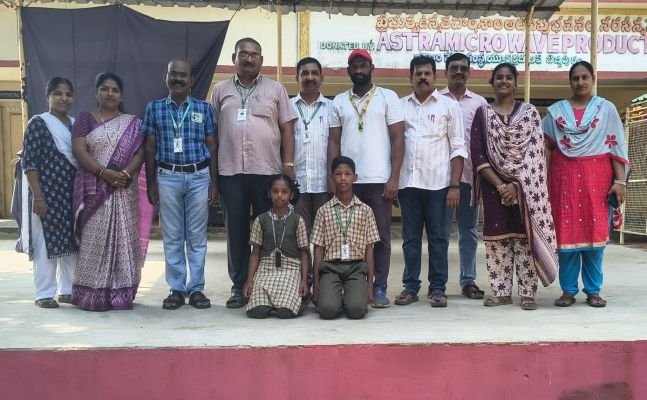 రాష్ట్రస్థాయి ఫుట్‌బాల్ పోటీలకు పీఎం శ్రీ పాఠశాల విద్యార్థులు
