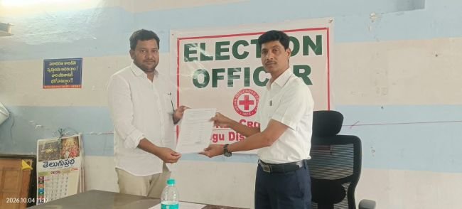 రెడ్ క్రాస్ ములుగు జిల్లా కమిటీ సభ్యుడిగా వద్ది శ్రీనాథ్