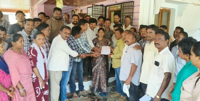 వేతనాలు పెంపుదల చేయాలని విబిజి రామ్‌జీ సిబ్బంది ఎం ఎల్ ఏకు వినతి
