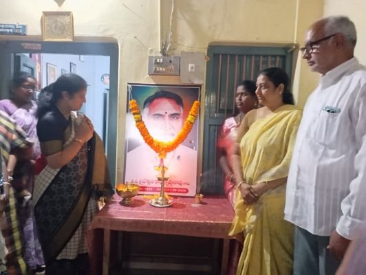 రామకృష్ణారావుకు నివాళులర్పించిన ఎంపీ పురందేశ్వరి