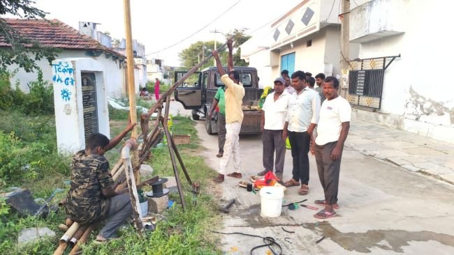 బోరు మోటార్‌కు మరమ్మతులు