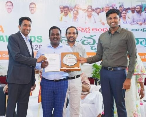 భవానీ ఐలాండ్‌కు స్వచ్ఛాంధ్ర అవార్డు