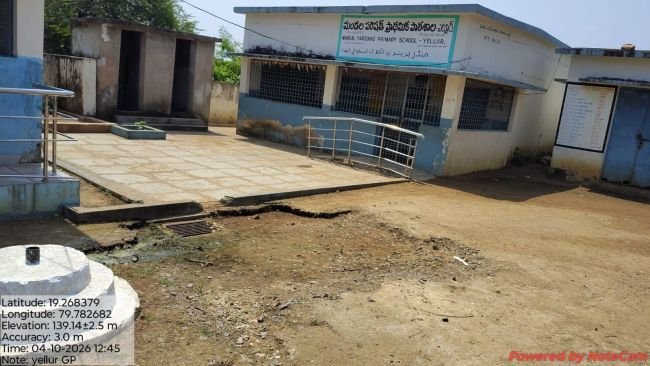 ఎల్లూర్ పాఠశాలలో వసతుల కొరత